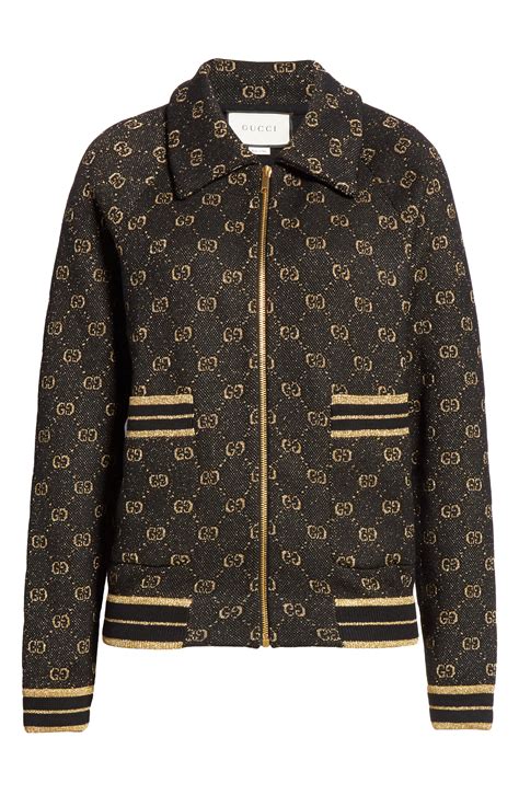 gucci glam bomber jacket|Gucci bomber jacket price.